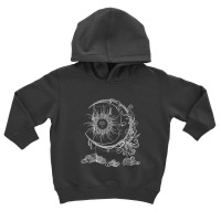 Bohemian Aesthetic Moon Sun Astrology Science Astronomy Toddler Hoodie | Artistshot