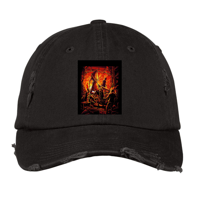 Pyramid Head Vintage Cap | Artistshot