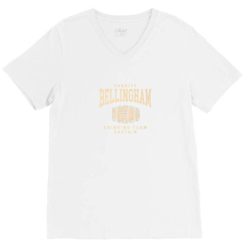 Bellingham Drinking Team Captain Washington Craft Beer Wa V-neck Tee | Artistshot