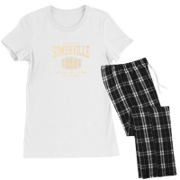 Somerville Drinking Team Captain Massachusetts Craft Beer Ma Women's Pajamas Set | Artistshot