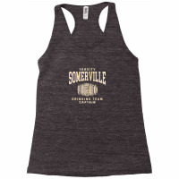 Somerville Drinking Team Captain Massachusetts Craft Beer Ma Racerback Tank | Artistshot