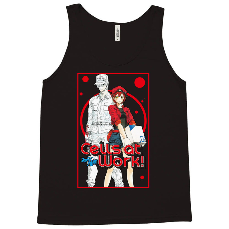 Anime Manga Cells At Work Characters! Tank Top by NicholetteJeanHastings | Artistshot