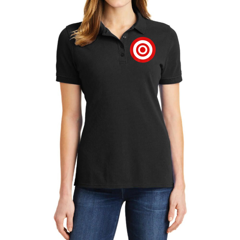 Bullseye Dart Board Dartboard Target Ladies Polo Shirt by TimothyMichaelHackett | Artistshot