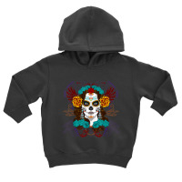 Dia De Los Muertos Marigold Catrina Day Of The Dead Toddler Hoodie | Artistshot