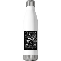 Writer Arctic Stainless Steel Water Bottle | Artistshot