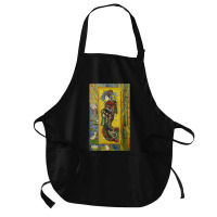 Van Gogh Courtesan Yaballe Drop Shirt T Shirt Medium-length Apron | Artistshot