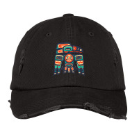 Alaska, Raven Haida Tribal Art, Native American Totem Premium T Shirt Vintage Cap | Artistshot