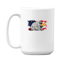 American Flag Eagle 15 Oz Coffee Mug | Artistshot