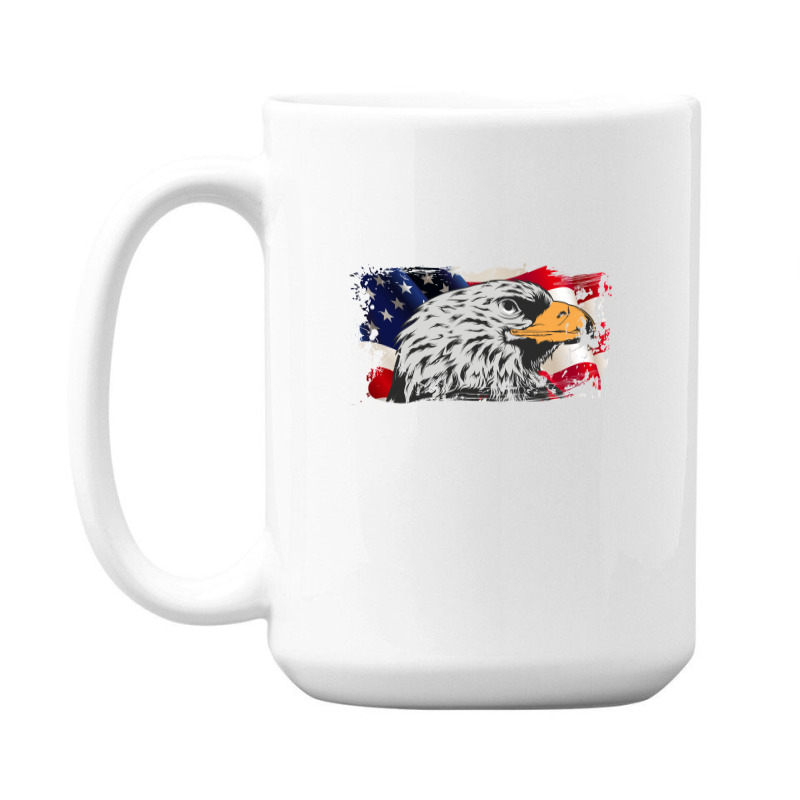 American Flag Eagle 15 Oz Coffee Mug | Artistshot