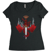 Dragon's Dogma Imperial Capital Emblem T Shirt Women's Triblend Scoop T-shirt | Artistshot