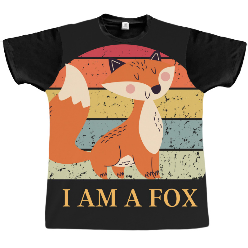 I Am A Fox Graphic T-shirt | Artistshot