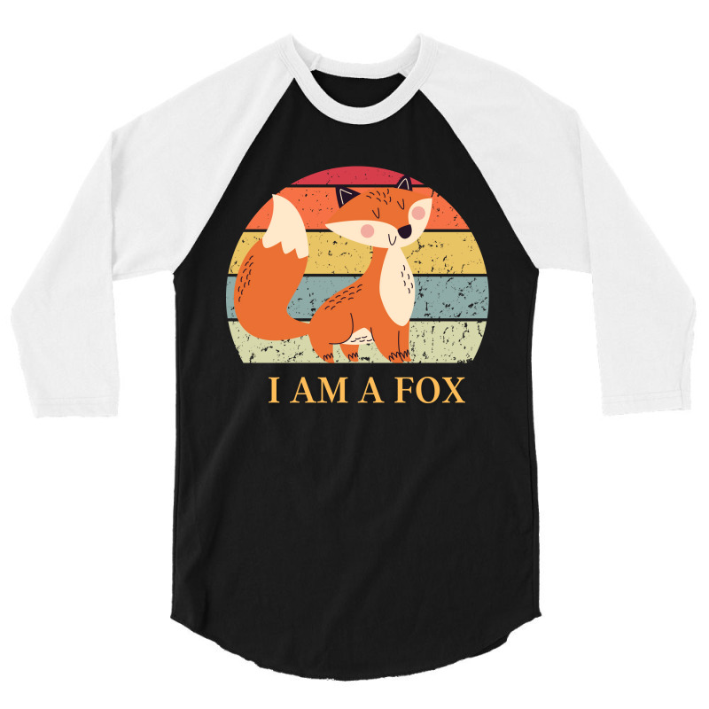 I Am A Fox 3/4 Sleeve Shirt | Artistshot