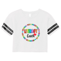 Reading Teacher Back School Special Literacy Coach Squad Scorecard Crop Tee | Artistshot