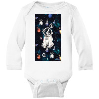 Sapce Long Sleeve Baby Bodysuit | Artistshot