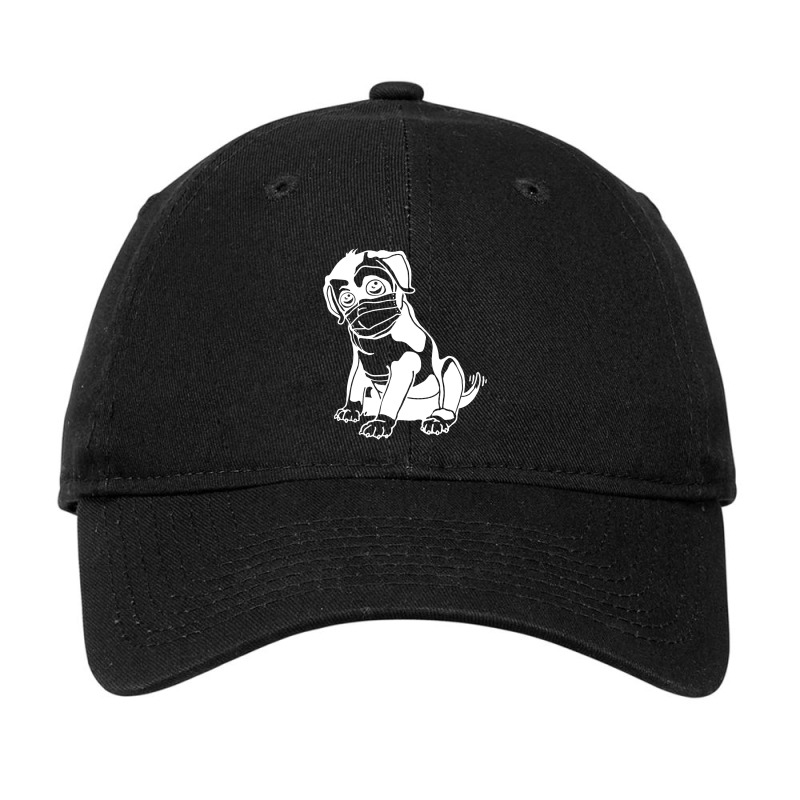 Quarantine Dog Adjustable Cap | Artistshot