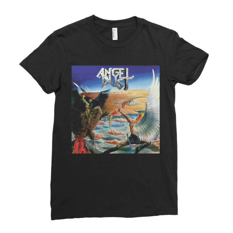 Angel Dust Music 3 Ladies Fitted T-Shirt by karenfisher | Artistshot