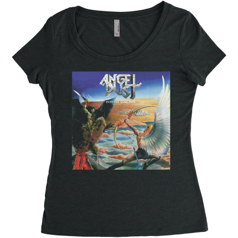 Angel Dust Music 3 Women's Triblend Scoop T-shirt by karenfisher | Artistshot