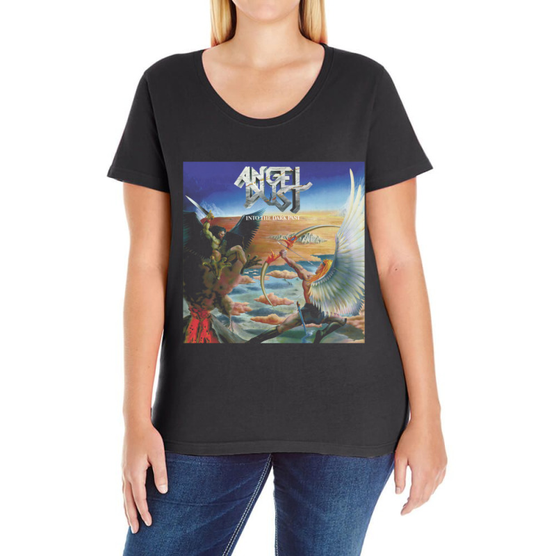 Angel Dust Music 3 Ladies Curvy T-Shirt by karenfisher | Artistshot