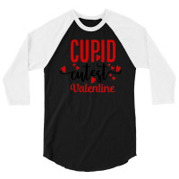 Cupid Is My Bestie 3/4 Sleeve Shirt | Artistshot