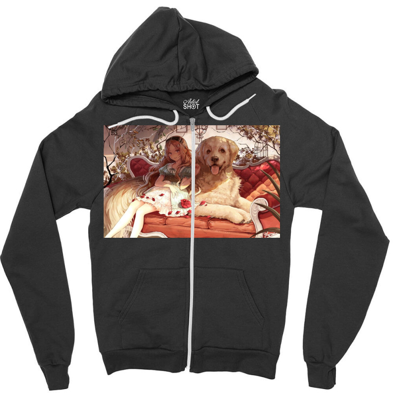 Funny Zipper Hoodie | Artistshot