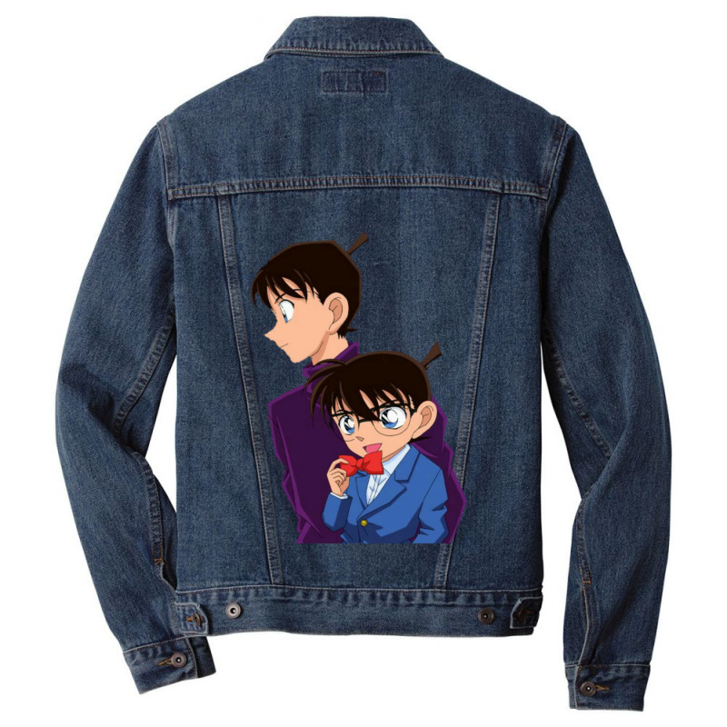 Detective Conan 2 Men Denim Jacket by AllenSCrowley | Artistshot