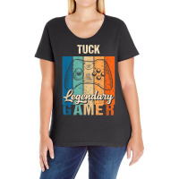 Tuck Name Gift   Personalized Legendary Gamer T Shirt Ladies Curvy T-shirt | Artistshot