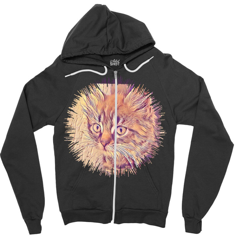 Cat T  Shirt Cat T  Shirt (25) Zipper Hoodie by miracle24707 | Artistshot