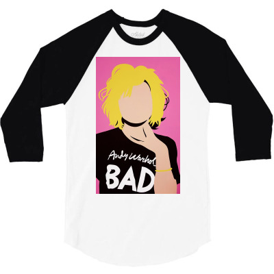 Celebrity Pop Art Portraits Debbie Blonde 3/4 Sleeve Shirt Designed By Dwi Store