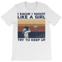 Shooting Sport Quote For A Trap Shooter Girl Pullover Hoodie T-shirt | Artistshot