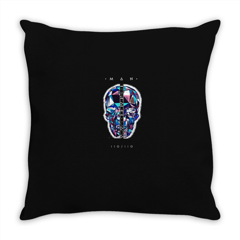 Skullhead Gothic Print 1 Throw Pillow | Artistshot