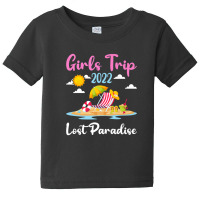 Summer Vacation Girls Trip 2022 Lost Paradise Beach Baby Tee | Artistshot