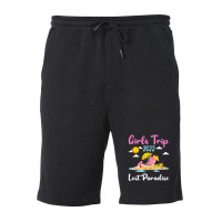 Summer Vacation Girls Trip 2022 Lost Paradise Beach Fleece Short | Artistshot