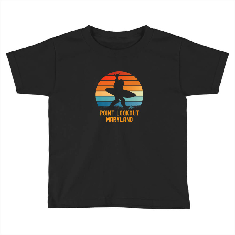 Point Lookout - Maryland Sasquatch Souvenir Toddler T-shirt by atoinenieck3 | Artistshot