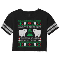 Save The Molar Bear Dental Dentist Ugly Christmas Sweaters Sweatshirt Scorecard Crop Tee | Artistshot