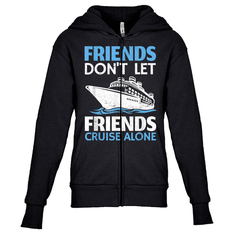 Cool Cruising For Men Women Cruise Ship Family Vacation T Shirt Youth Zipper Hoodie | Artistshot