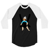 Carlos - Hangover Baby With Sunglasses In A Strap 3/4 Sleeve Shirt | Artistshot