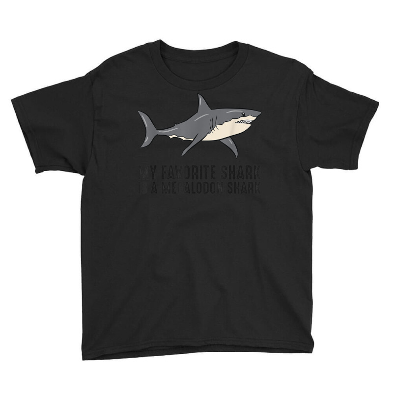 My Favorite Shark Is A Megalodon Shark Youth Tee by MalcolmJCausby | Artistshot