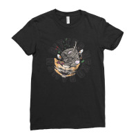 Bitter Neko Ramen Ladies Fitted T-shirt | Artistshot