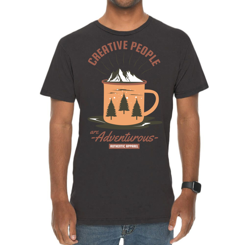 Creative People Are Adventurous Vintage T-Shirt by ieardisj15 | Artistshot