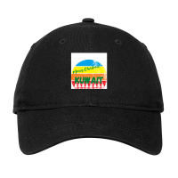 Merry Christmas Kuwait Adjustable Cap | Artistshot