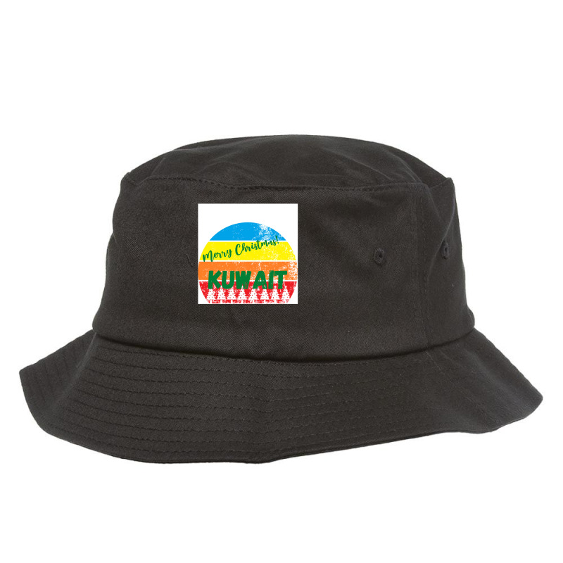 Merry Christmas Kuwait Bucket Hat by CarmenMyrick | Artistshot