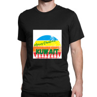 Merry Christmas Kuwait Classic T-shirt | Artistshot