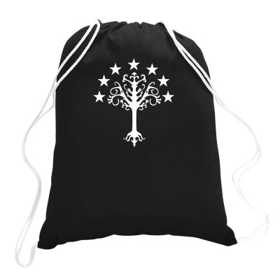 Tree Of Gondor Drawstring Bags Designed By Rendi