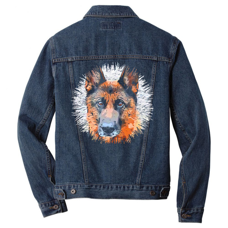 Dog T  Shirt Dog T  Shirt (5) Men Denim Jacket by miracle24707 | Artistshot