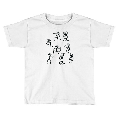 Kokopelli Toddler T-shirt Designed By Rendi