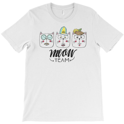 Meow Team T-shirt Designed By Rendi Siregar