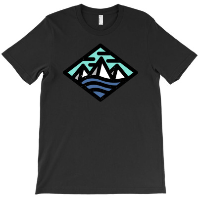 Mountains Logo I T-shirt Designed By Rendi Siregar