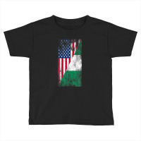 Usa Nigeria Flags - United States Of America, Nigerian Toddler T-shirt | Artistshot