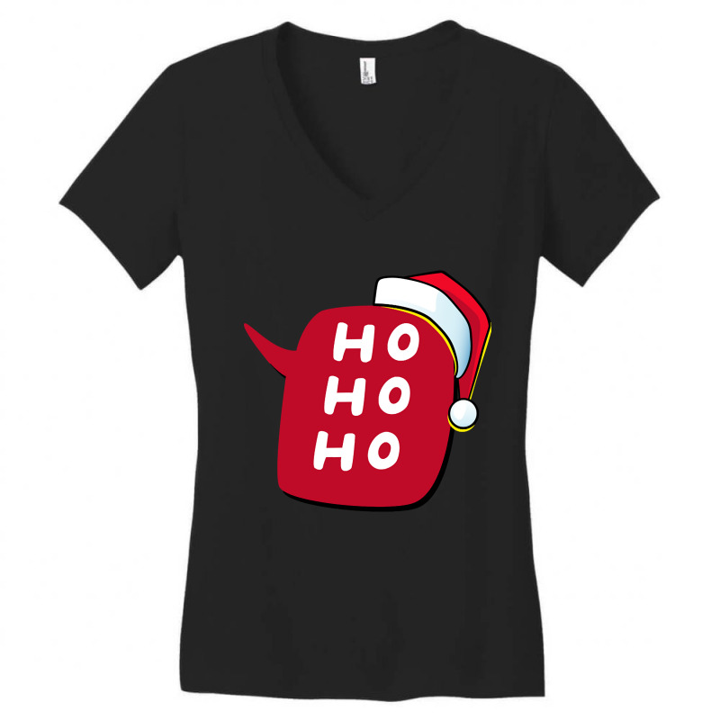 Ho Ho Ho Women's V-Neck T-Shirt by declangreenwood | Artistshot