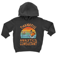 Analytics Consultant Job Funny Thanksgiving T Shirt Toddler Hoodie | Artistshot